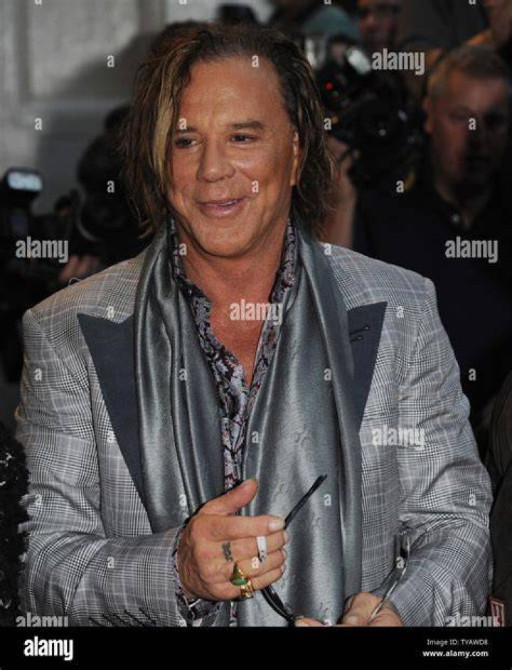 Mickey Rourke at The Royal Opera House on February 21, 2010 in London, England | Source: Getty Images