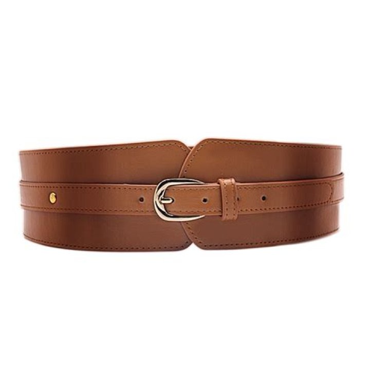 Mid-Waist Leather Belt