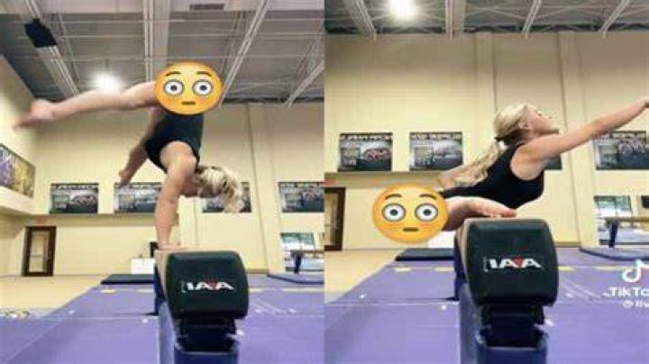 Oh my!&nbsp;Showing off her flexibility, she mocked the cat and added the hilariously crude caption: 'By the time we get through Covid I hopefully will have learned how to nonchalantly groom my own anus and will be licensed to teach'