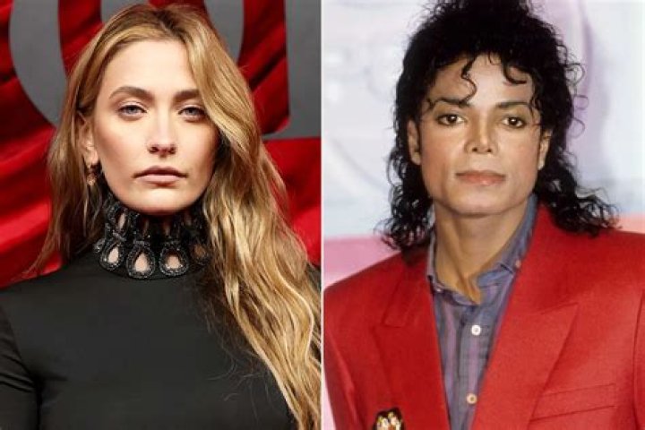 Paris Jackson smiling against a bright white background
