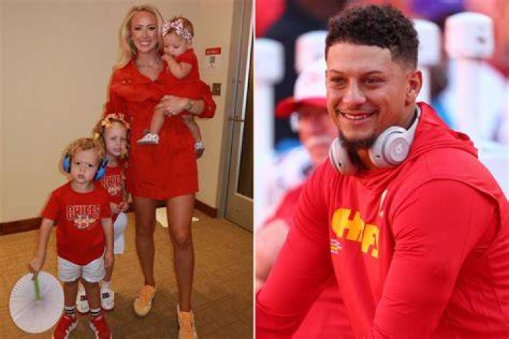 patrick mahomes brittany inside house kansas city