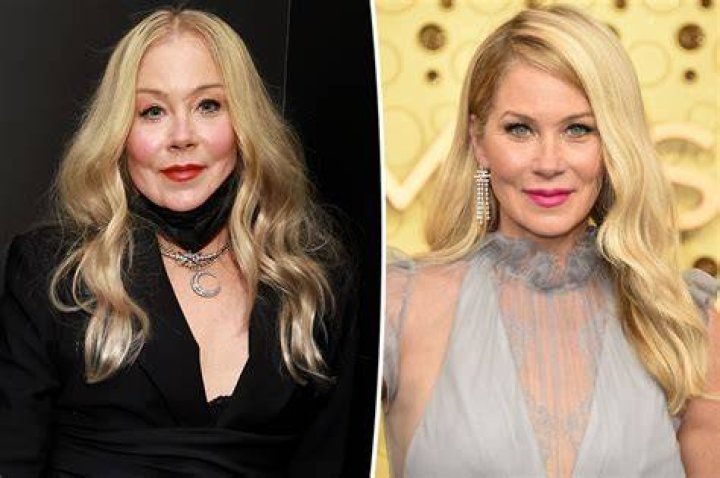 PHOTO: Christina Applegate, left, and Sadie Grace LeNoble at the 75th Emmy Awards, Jan. 15, 2024 at the Peacock Theater in Los Angeles.