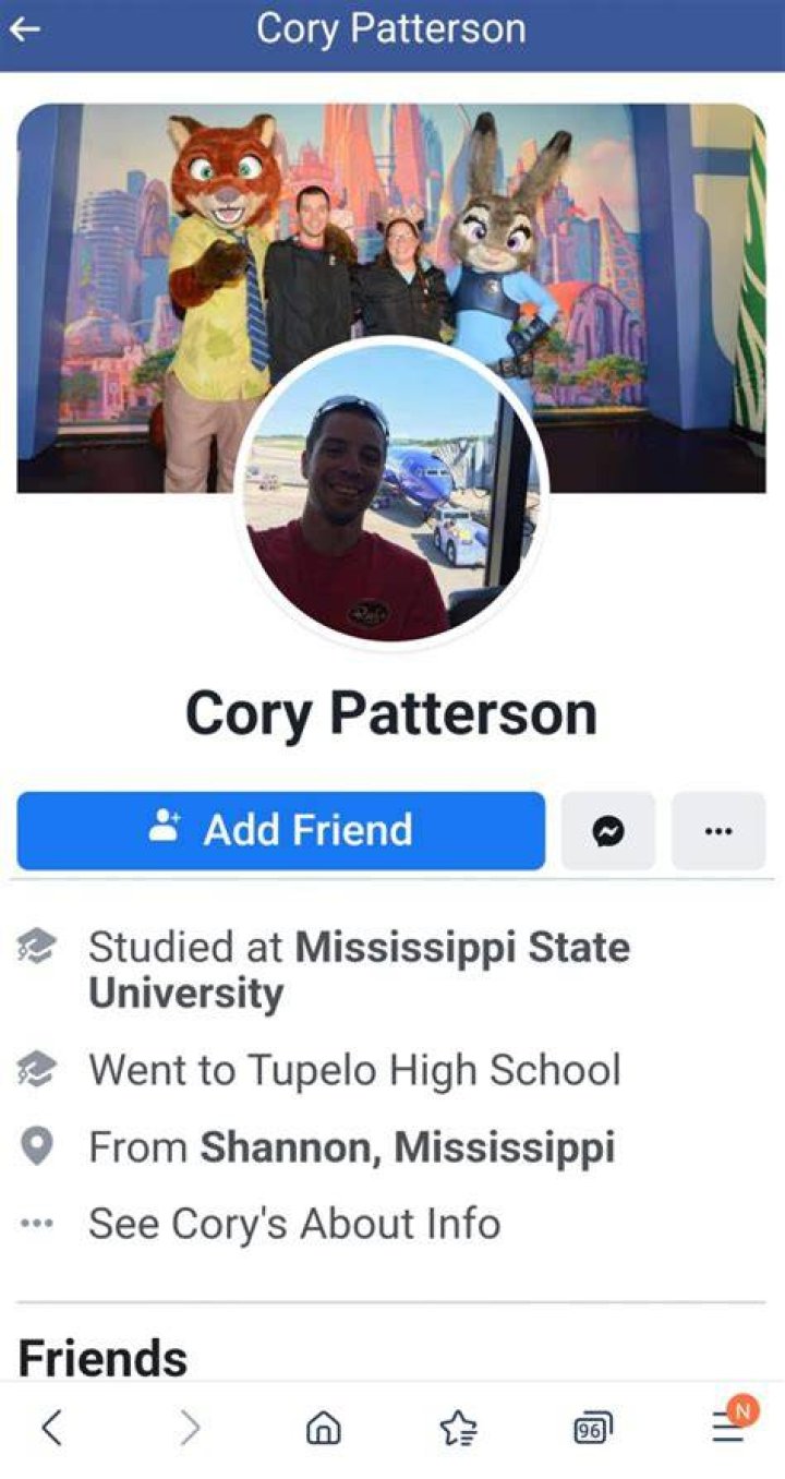 PHOTO: Cory Patterson in a photo released by police.