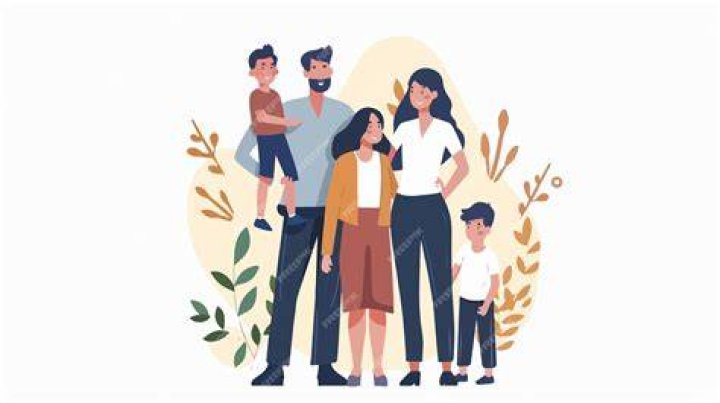 Premium AI Image family with two children