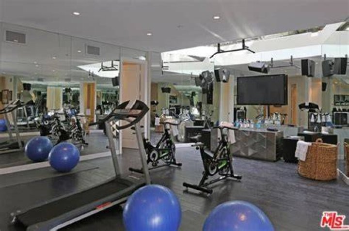 robbie williams home gym