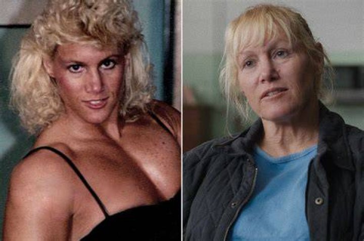 Sally McNeil pictured during her Marine Corps days in the late 80s 