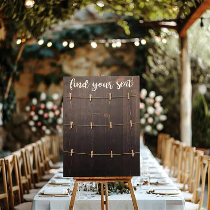 seat wedding