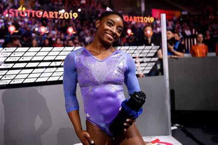 Simone Biles at the 49th FIG Artistic Gymnastics Championships on October 10, 2019. | Photo: Getty Images