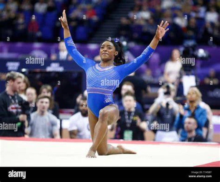 Simone Biles at the Superstars of Gymnastics at The O2 Arena on March 23, 2019 . | Photo: Getty Images
