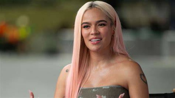 Singer, Karol G suffers embarrassing fall on stage while performing in Miami (video)