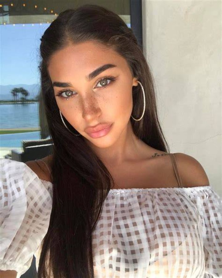 Single life: Chantel Jeffries appeared in high spirits as she grabbed lunch with a pal on Tuesday, just weeks after announcing her split with The Chainsmokers&rsquo; Drew Taggart