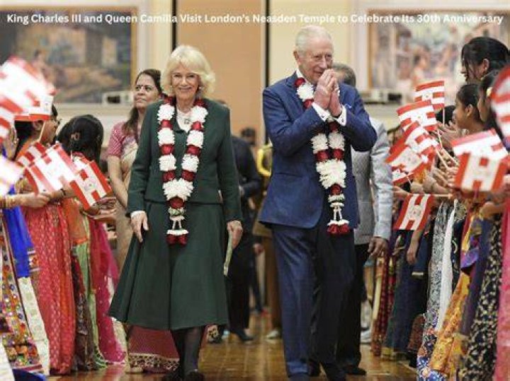 The King and Queen visited Covent Garden