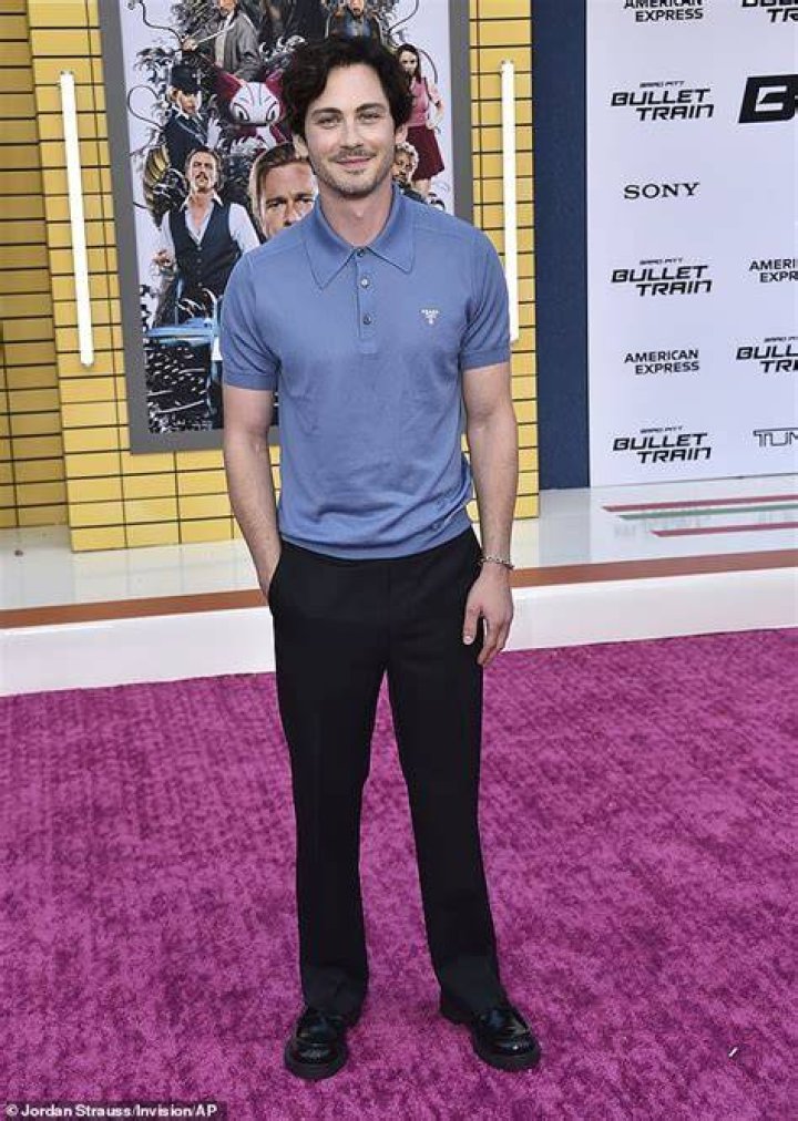 The latest: Lerman most recently starred alongside Brad Pitt in the action flick Bullet Train; seen at the premiere in 2022