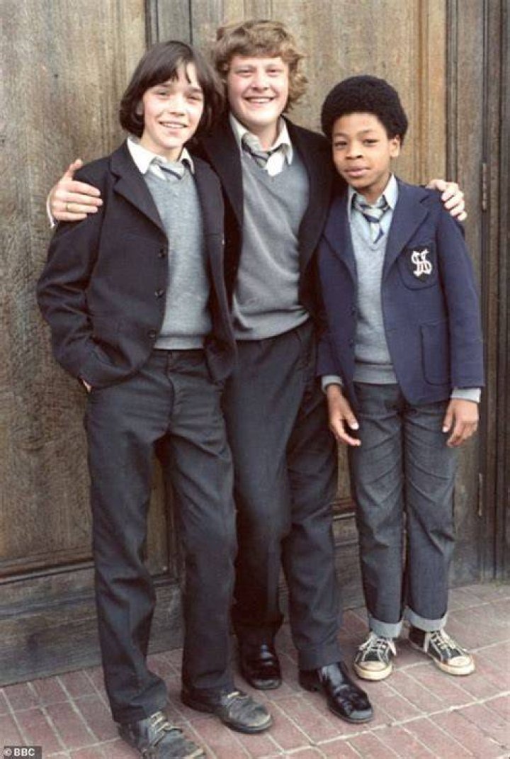Throwback: Todd Carty as Tucker Jenkns, George Armstrong as Alan Humphries and Terry Sue Patt as Benny Green