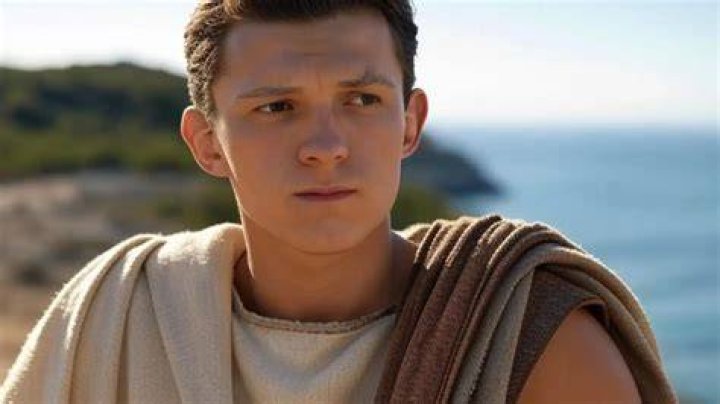 Tom Holland in character as Danny Sullivan lying on a bed