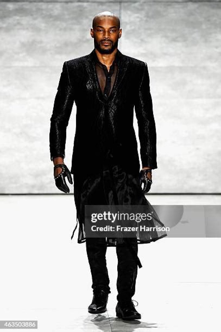 Tyson Beckford walks the runway wearing Mister Triple X + Dr. Martens at Miami Swim Week powered by Art Hearts Fashion at Faena Forum on July 17, 2022, in Miami Beach, Florida | Source: Getty Images