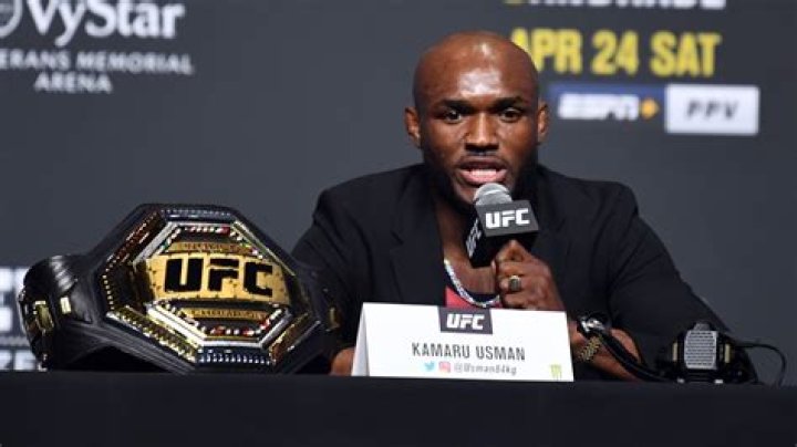UFC champion Kamaru Usman reveals he defeated Colby Covington with a broken hand