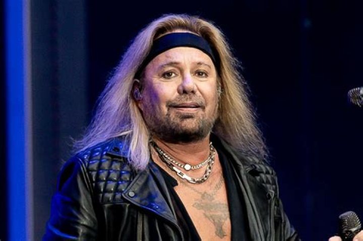 Vince Neil at "Bill & Ted's Bogus Journey" Hollywood Premiere on July 11, 1991, in Hollywood, California. | Source: Getty Images