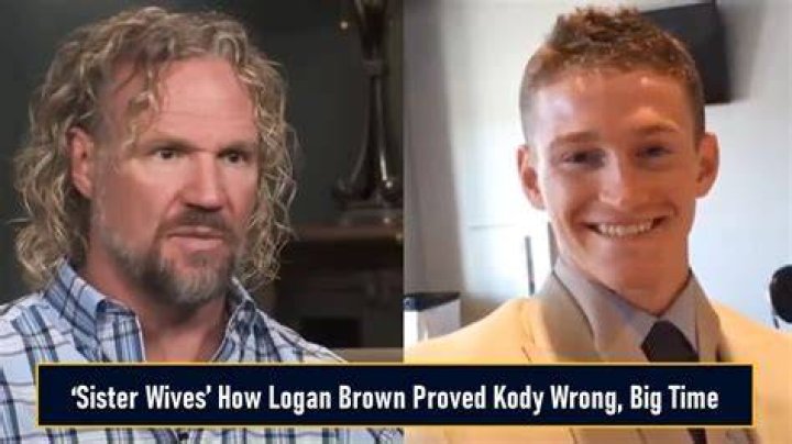 Was Kody Brown At Logan's Wedding?