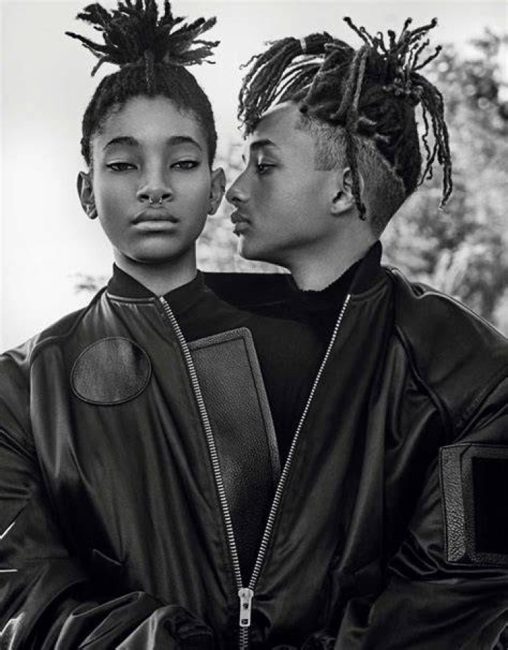 Willow Smith and Jaden Smith attend the Louis Vuitton Menswear Spring/Summer 2024 show as part of Paris Fashion Week on June 20, 2023 in Paris, France