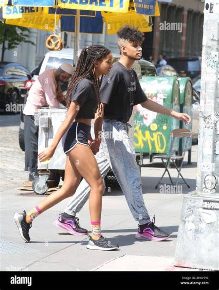 Willow Smith in LA with boyfriend Tyler Cole
