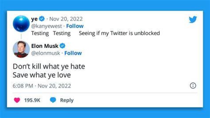 Ye returns to Twitter with "Shalom" tweet